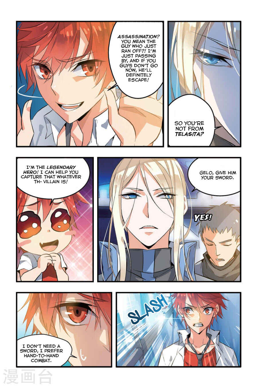 Yǒngzhě Shì Nǚhái Chapter 5 - Page 7