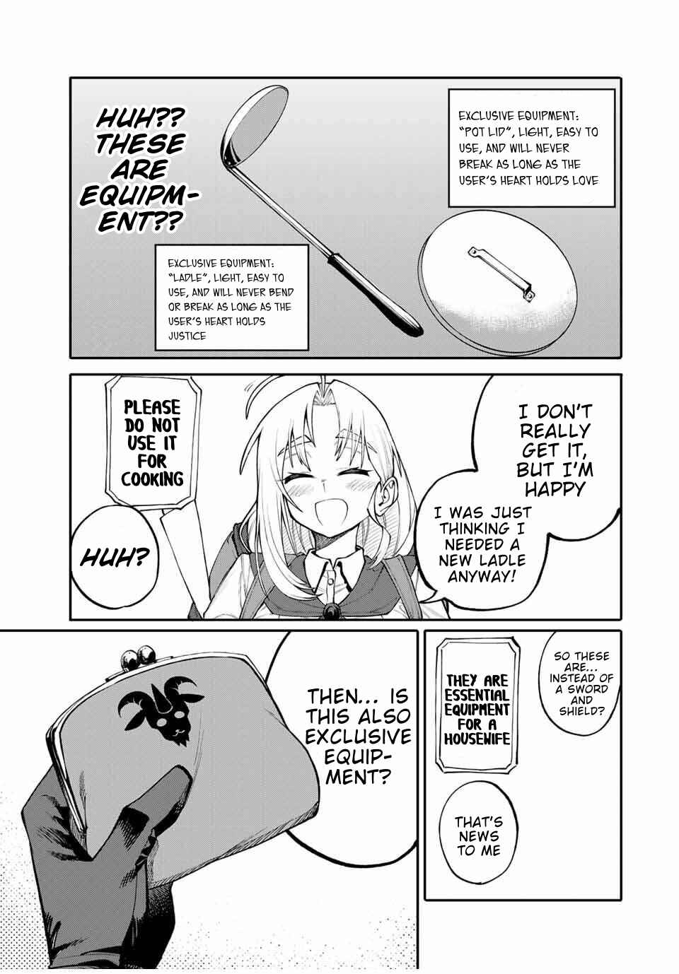 Okaasan Boukensha, Login Bonus de Skill [Shufu] ni Mezamemashita. Shuuichi Moraeru Chirashi de Boukensha Seikatsu Ganbarimasu! Chapter 1 - Page 20