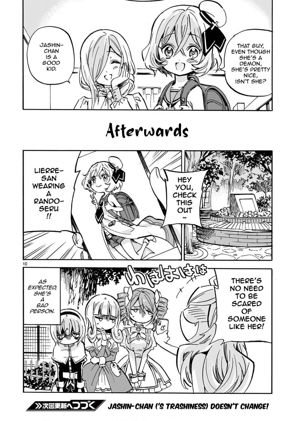 Jashin-chan Dropkick Chapter 223 - Page 10