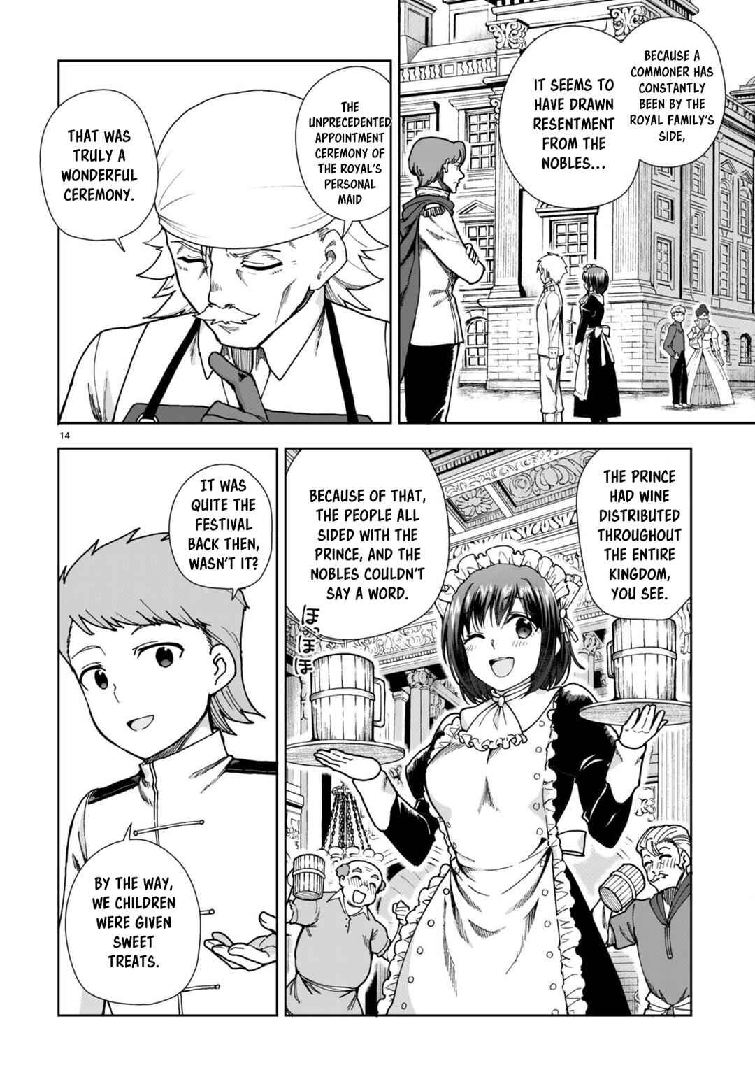 Botsuraku Yotei Nanode, Kajishokunin o Mezasu Chapter 86 - Page 14