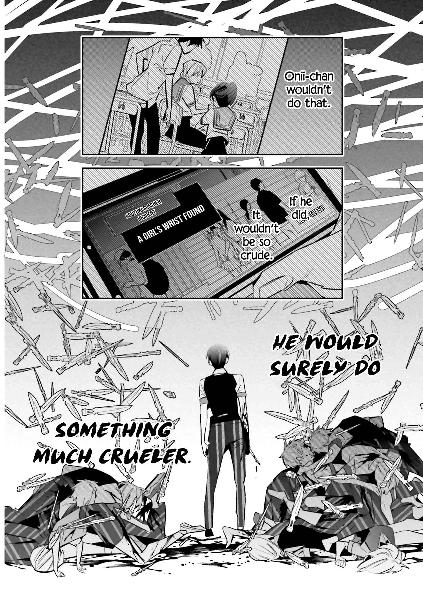 Death Game Manga no Kuromaku Satsujinki no Imouto ni Tensei shite Shippai shita Chapter 2 - Page 21