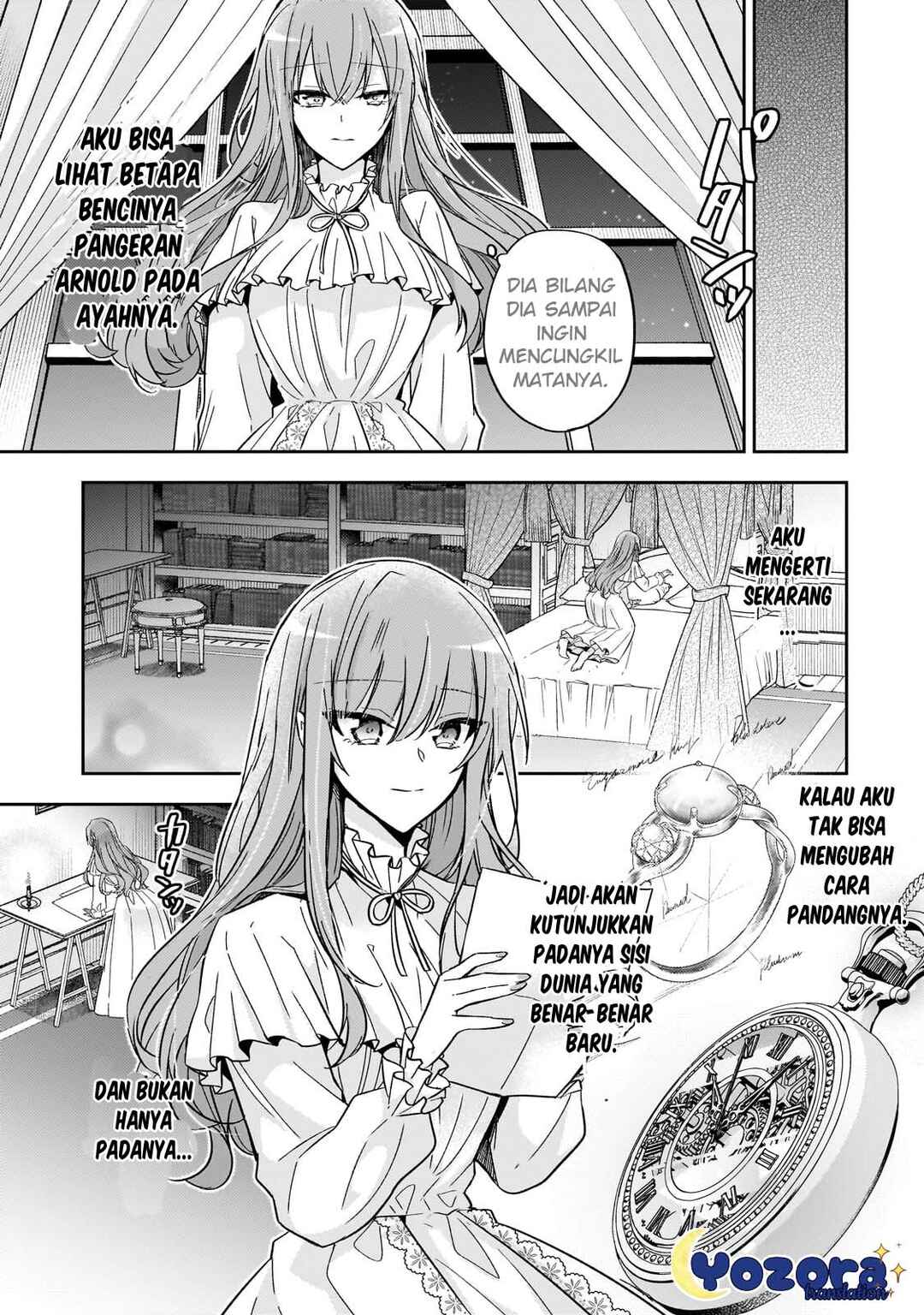Loop 7-kaime no Akuyaku Reijou wa, Moto Tekikoku de Jiyuu Kimama na Hanayome Seikatsu o Mankitsu Suru Chapter 26 - Page 24