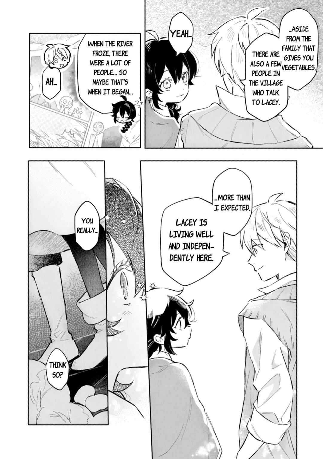 Akatsuki no Majo Lacey wa Jiyuu ni Ikitai: Maou Toubatsu o Oeta node, Nonbiri Omise o Hirakimasu Chapter 10 - Page 25