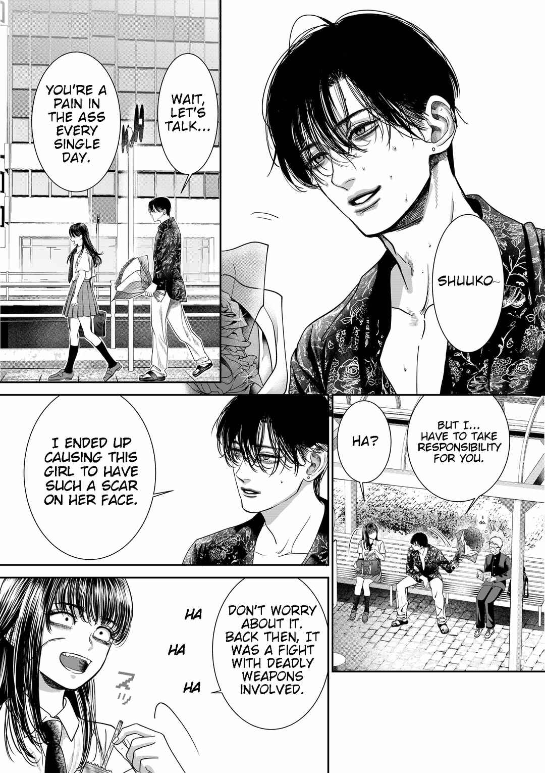 A Story about a Former Delinquent Girl Who Is Proposed to by a Yandere Man Whom She Got into a Fight with in the Past Chapter ? - Page 2