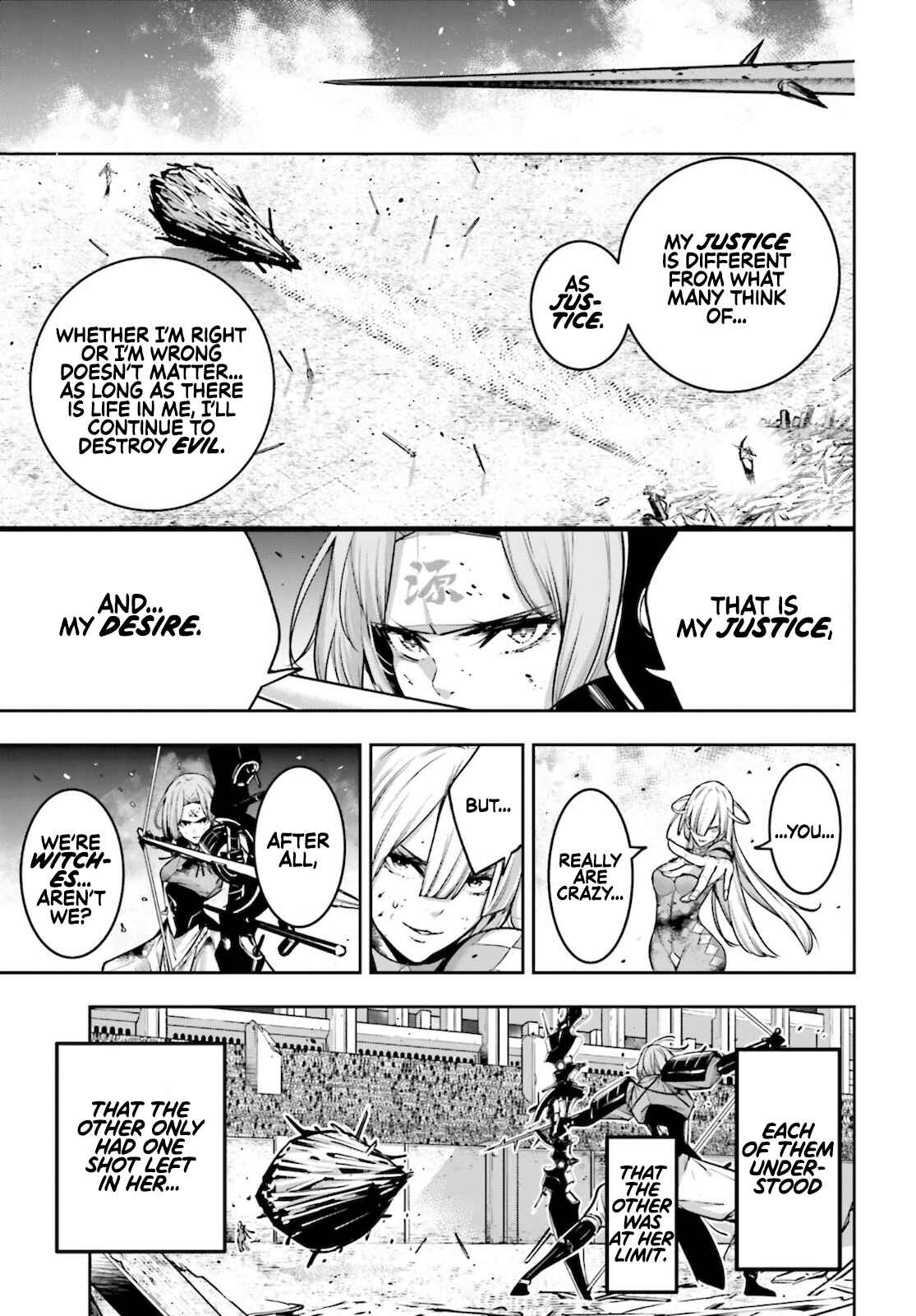 Majo Taisen - 32-nin no Isai no Majo wa Koroshiau Chapter 5 - Page 33