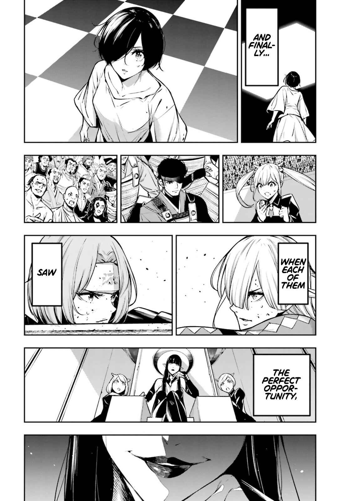 Majo Taisen - 32-nin no Isai no Majo wa Koroshiau Chapter 5 - Page 36