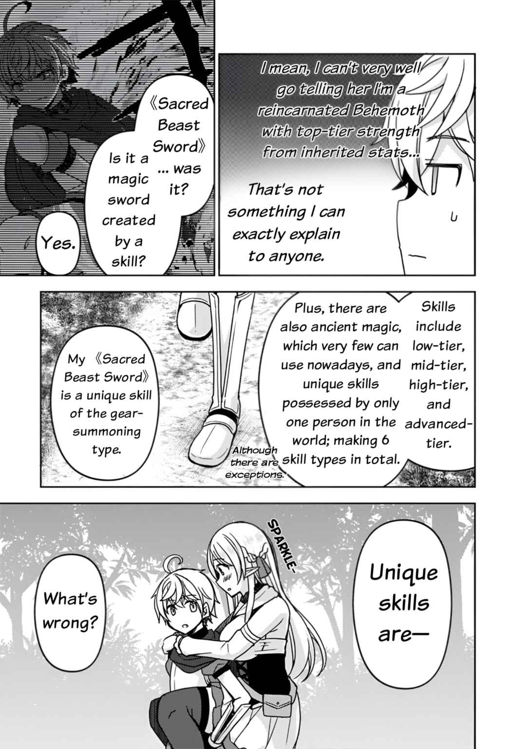 "Saikyou Status" wo Hikitsuide Ningen ni Tensei Shita Seijuu Behemoth, Yuusha no Konyakusha (Ohimesama) wo Ukkari Netotteshimau Chapter 2 - Page 26