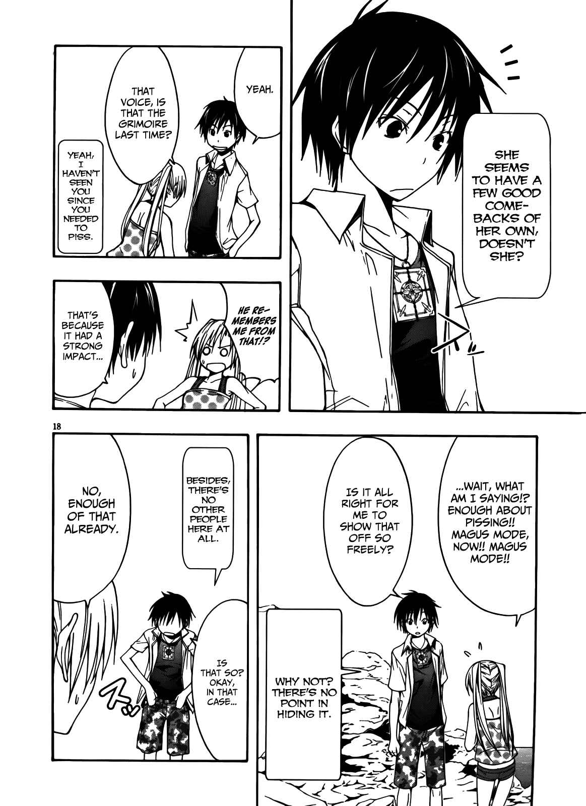 Trinity Seven - 7-Nin no Masho Tsukai Chapter 5 - Page 19