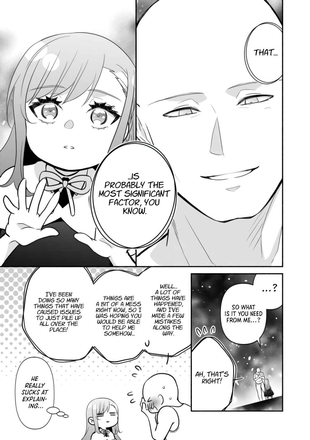 Tensei Youjo.: Shinjuu to Ouji to, Saikyou no Oji-san Youhei-dan no Naka de Ikiru Chapter 35 - Page 21