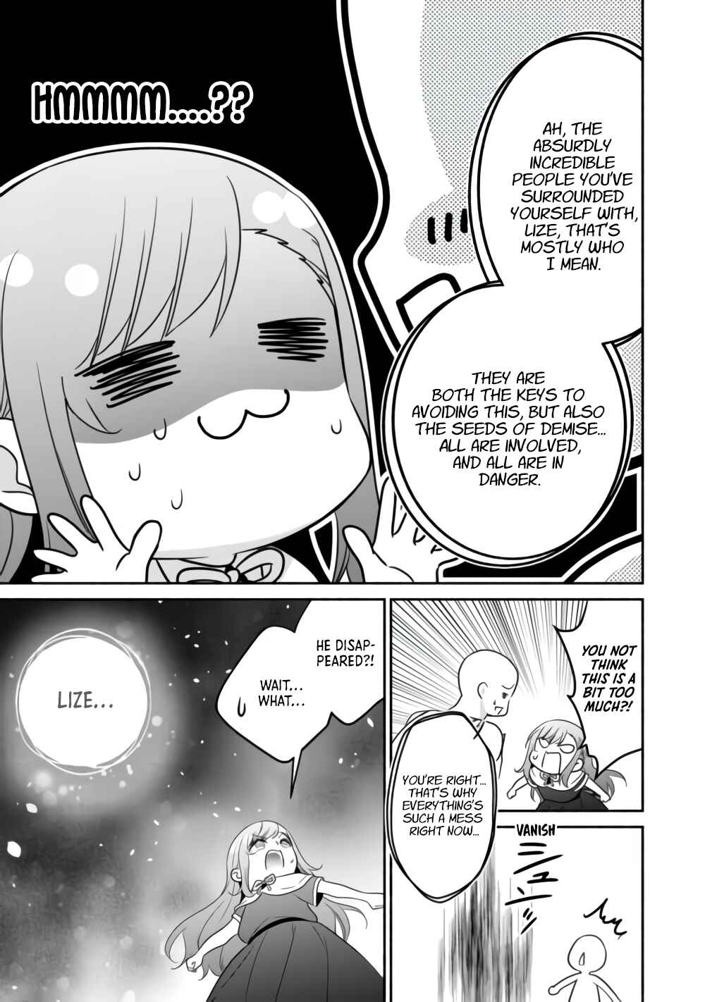 Tensei Youjo.: Shinjuu to Ouji to, Saikyou no Oji-san Youhei-dan no Naka de Ikiru Chapter 35 - Page 23