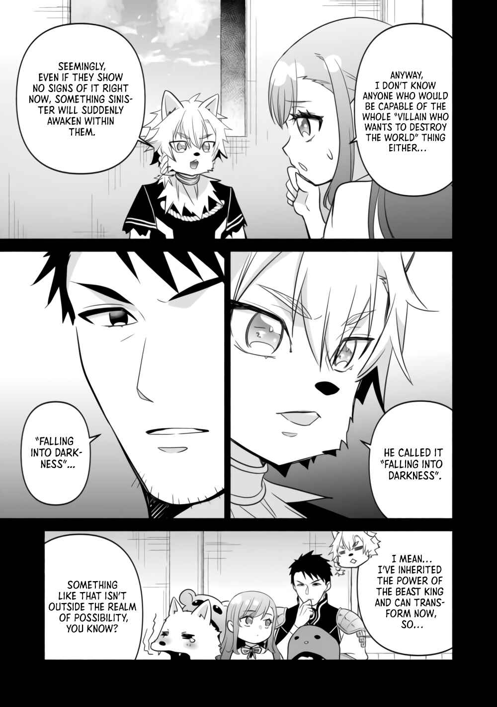 Tensei Youjo.: Shinjuu to Ouji to, Saikyou no Oji-san Youhei-dan no Naka de Ikiru Chapter 35 - Page 3