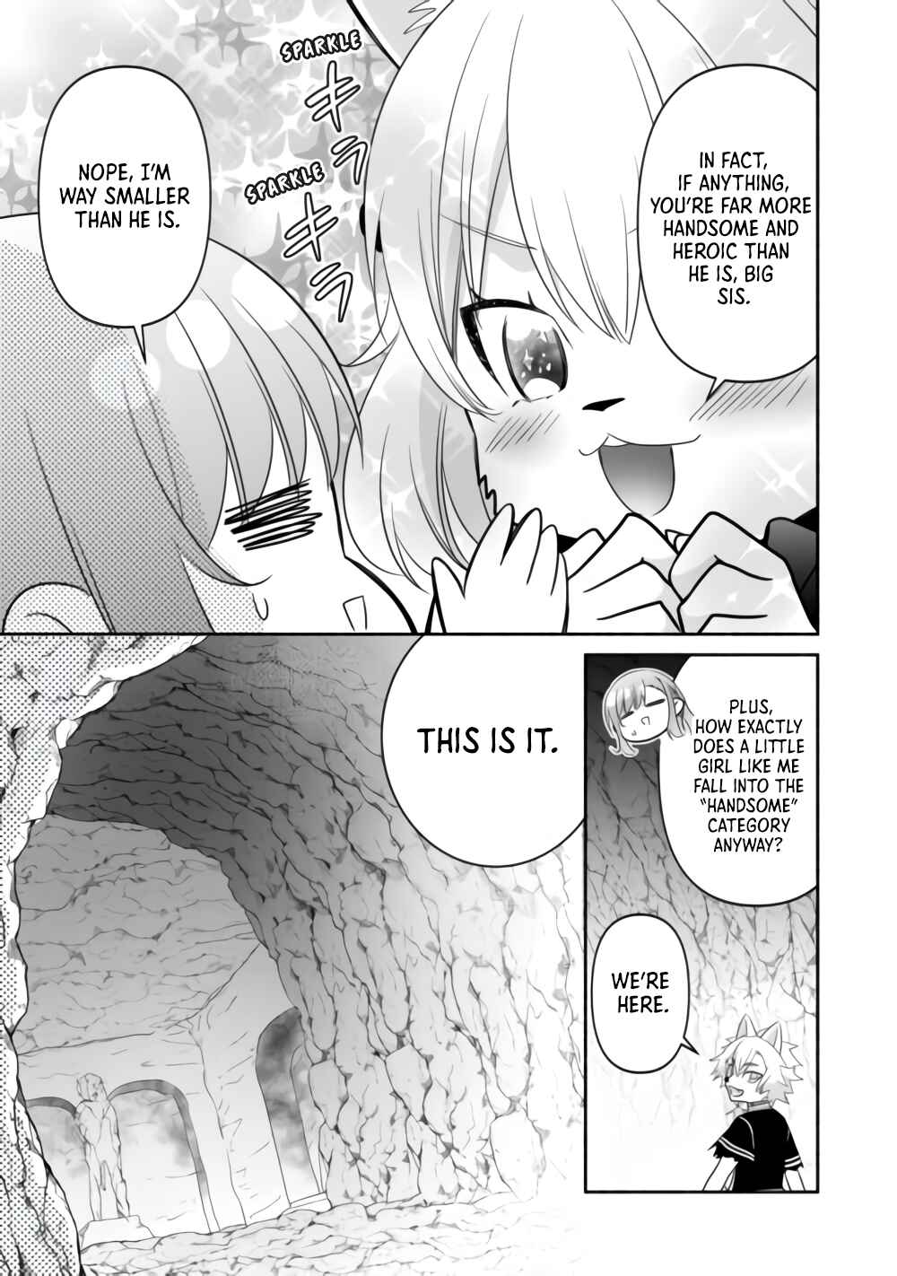 Tensei Youjo.: Shinjuu to Ouji to, Saikyou no Oji-san Youhei-dan no Naka de Ikiru Chapter 35 - Page 7