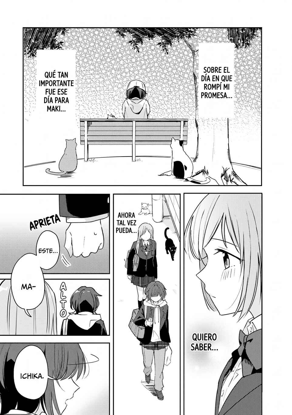 Osananajimi wa, Nyaa to Naite Skirt no Naka Chapter 4 - Page 25