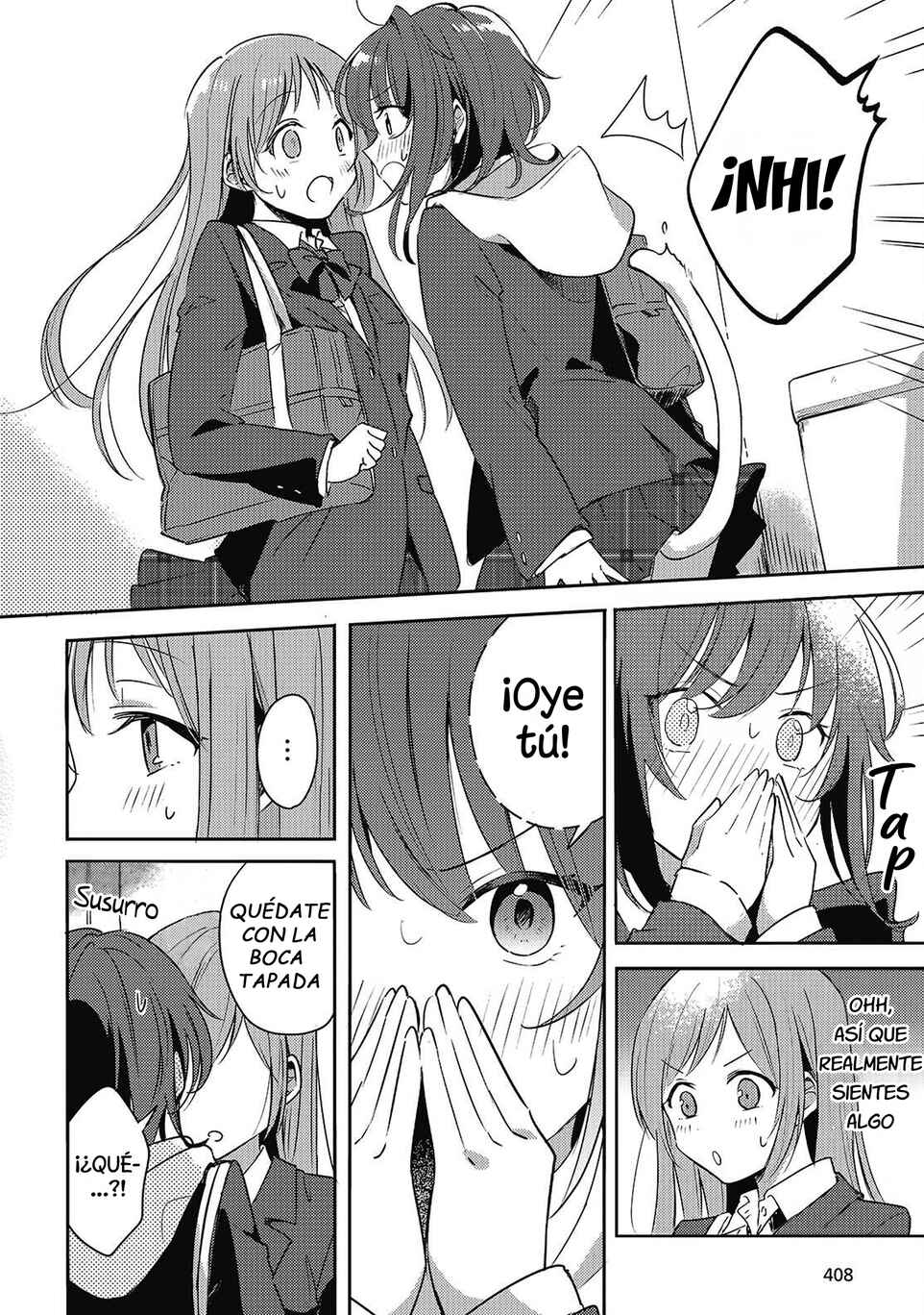 Osananajimi wa, Nyaa to Naite Skirt no Naka Chapter 4 - Page 8