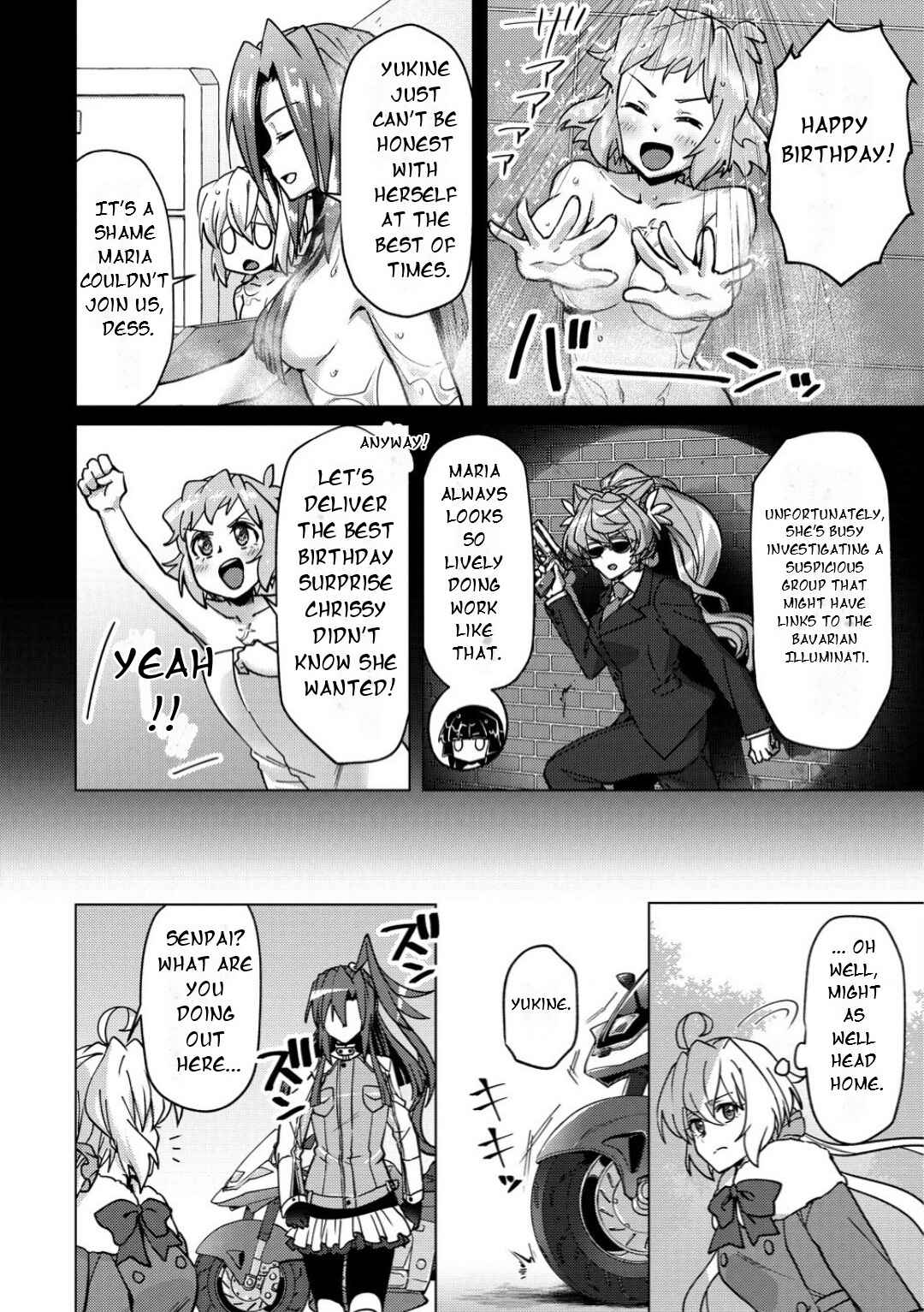 Senki Kanshoku Symphogear ~Shirabemeshi~ Chapter 37 - Page 7