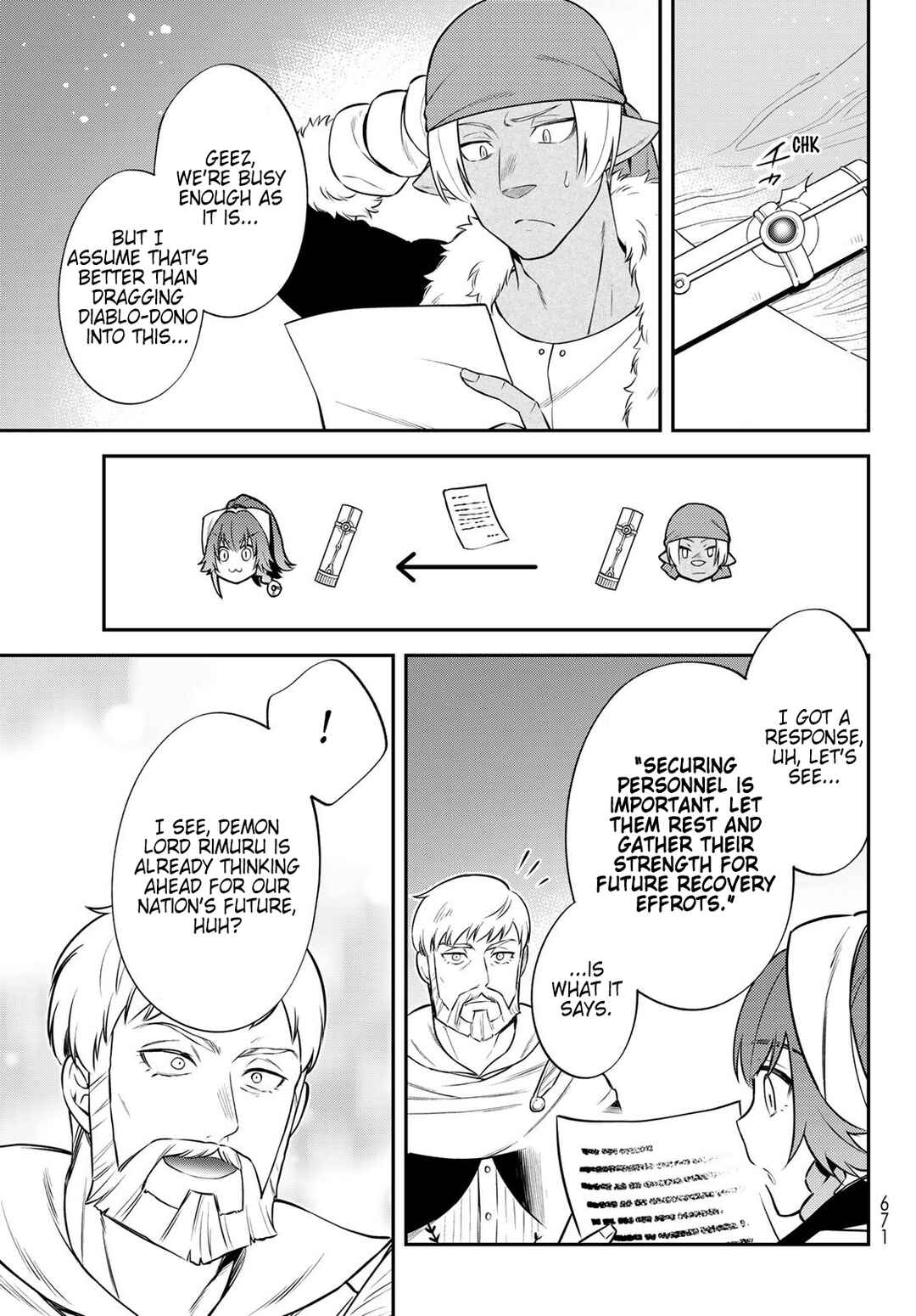 Tensei Shitara Slime Datta Ken: Ibun - Makoku Kurashi no Trinity Chapter 63 - Page 27