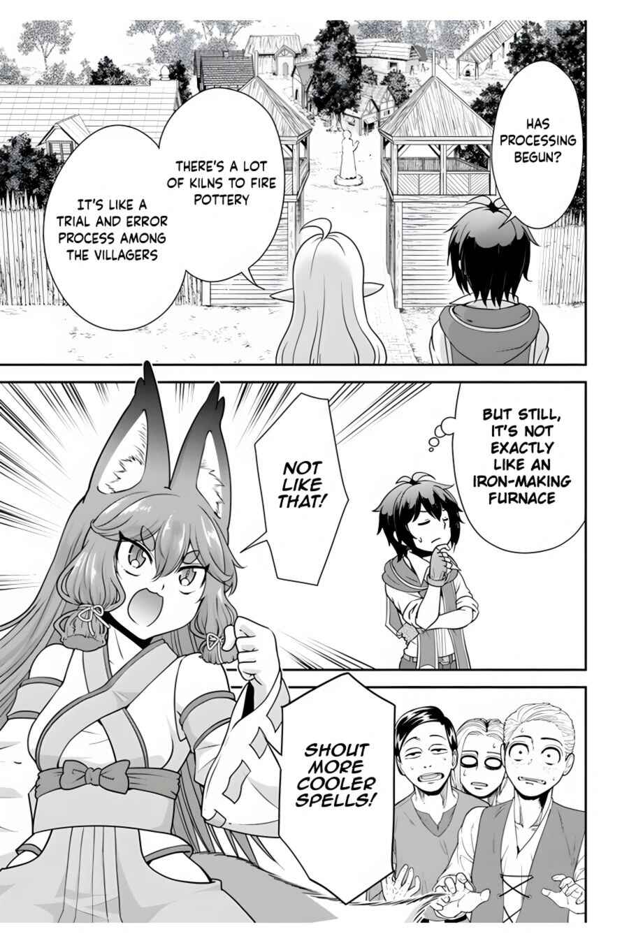 Tenohira Kaitaku Mura de Isekai Kenkokuki ~Fueteku Yome-tachi to Nonbiri Mujintou Life~ Chapter 34 - Page 12