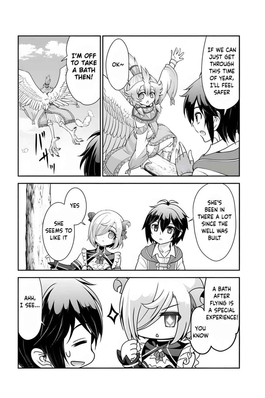 Tenohira Kaitaku Mura de Isekai Kenkokuki ~Fueteku Yome-tachi to Nonbiri Mujintou Life~ Chapter 34 - Page 7
