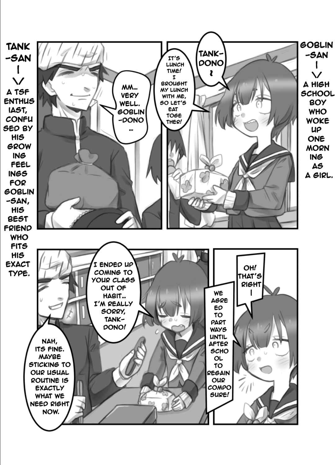 Masaka Jibun ga Joshi ni Naru Nante Chapter 2 - Page 1