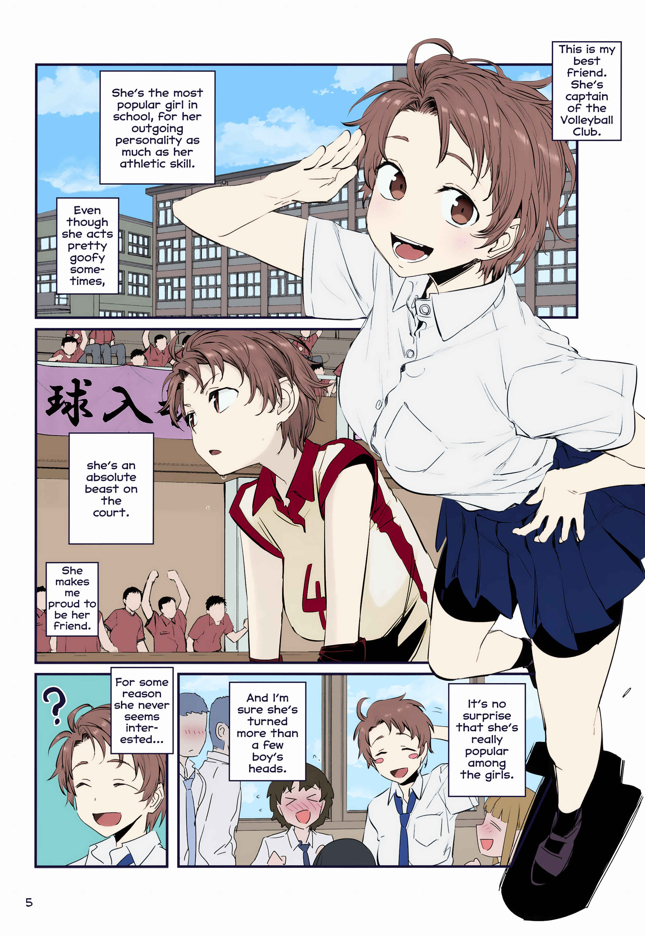 Getsuyoubi no Tawawa (Twitter Webcomic) (Fan Colored) Chapter 20 - Page 5