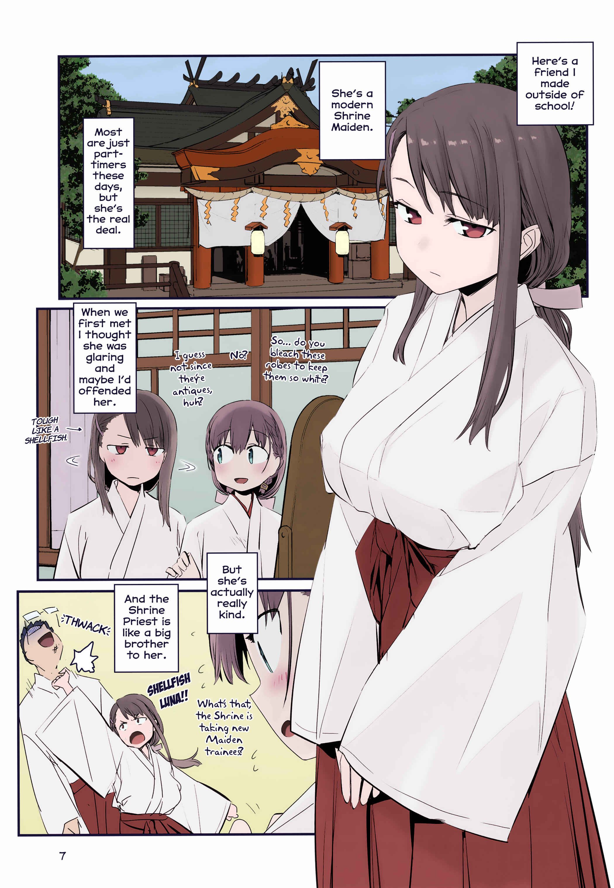 Getsuyoubi no Tawawa (Twitter Webcomic) (Fan Colored) Chapter 20 - Page 7