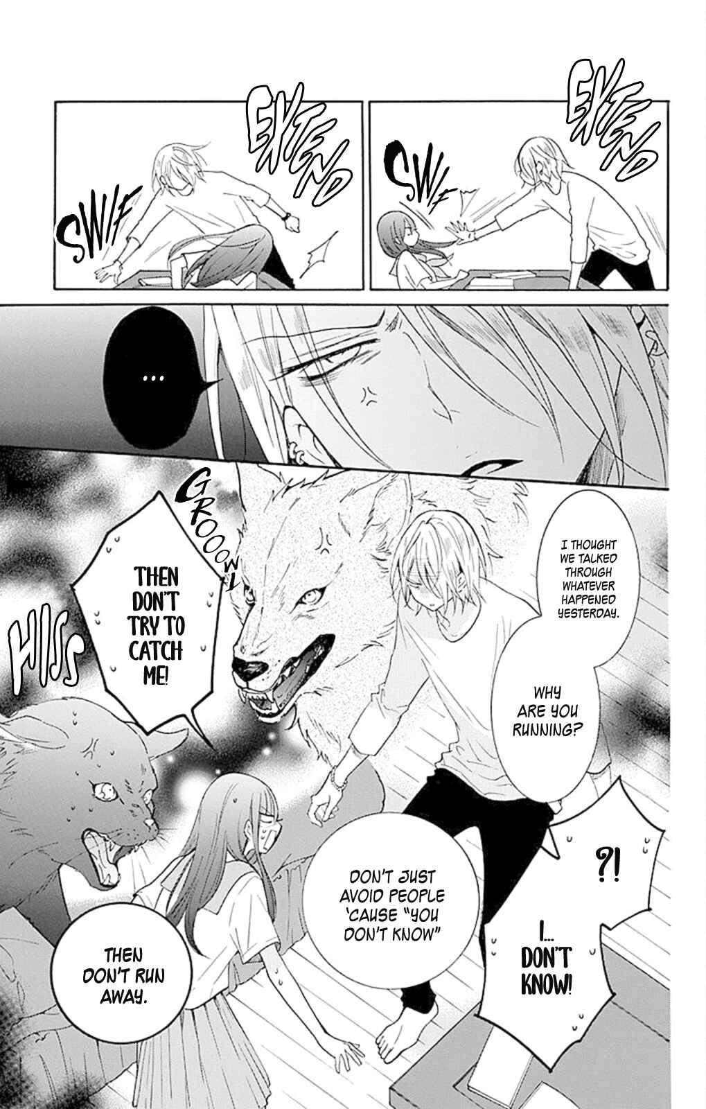 Noraneko to Ookami Chapter 4 - Page 8