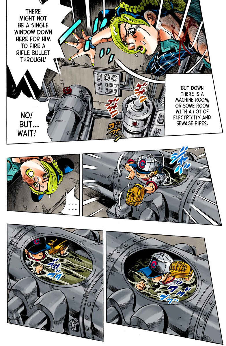 JoJo no Kimyou na Bouken: Part 6 - Stone Ocean Color-ban Chapter 15 - Page 10