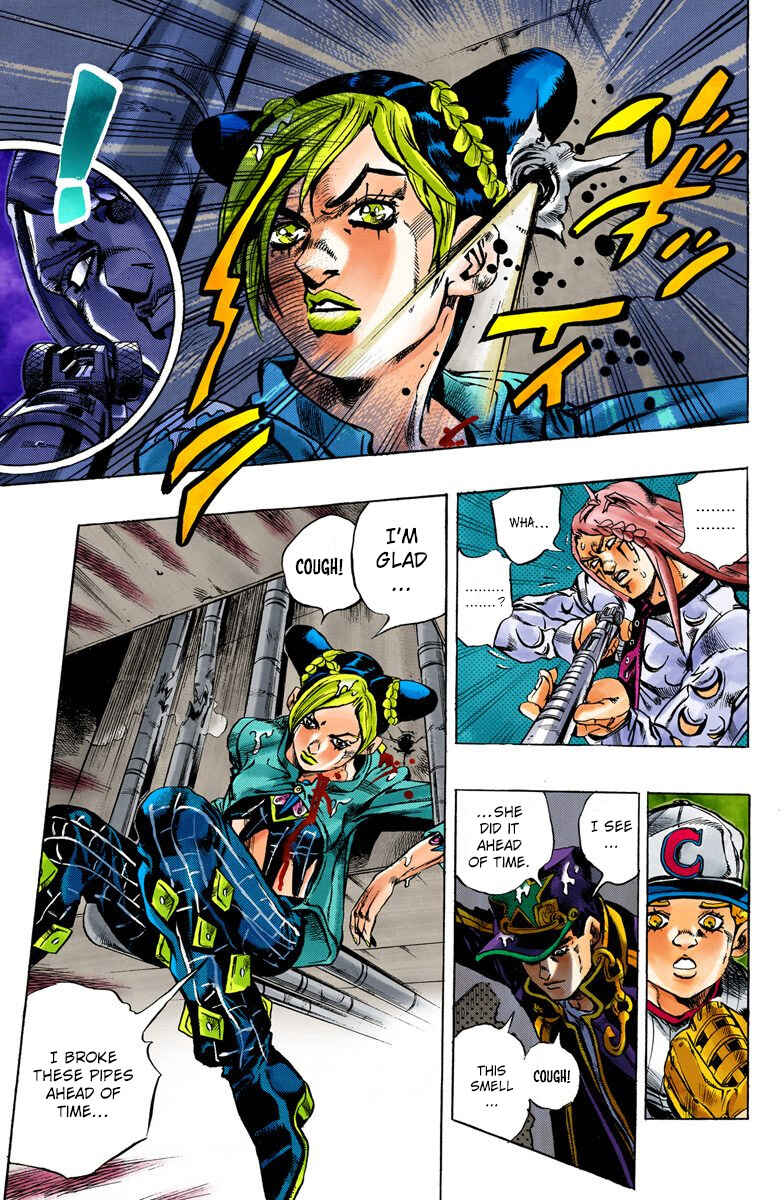 JoJo no Kimyou na Bouken: Part 6 - Stone Ocean Color-ban Chapter 15 - Page 18