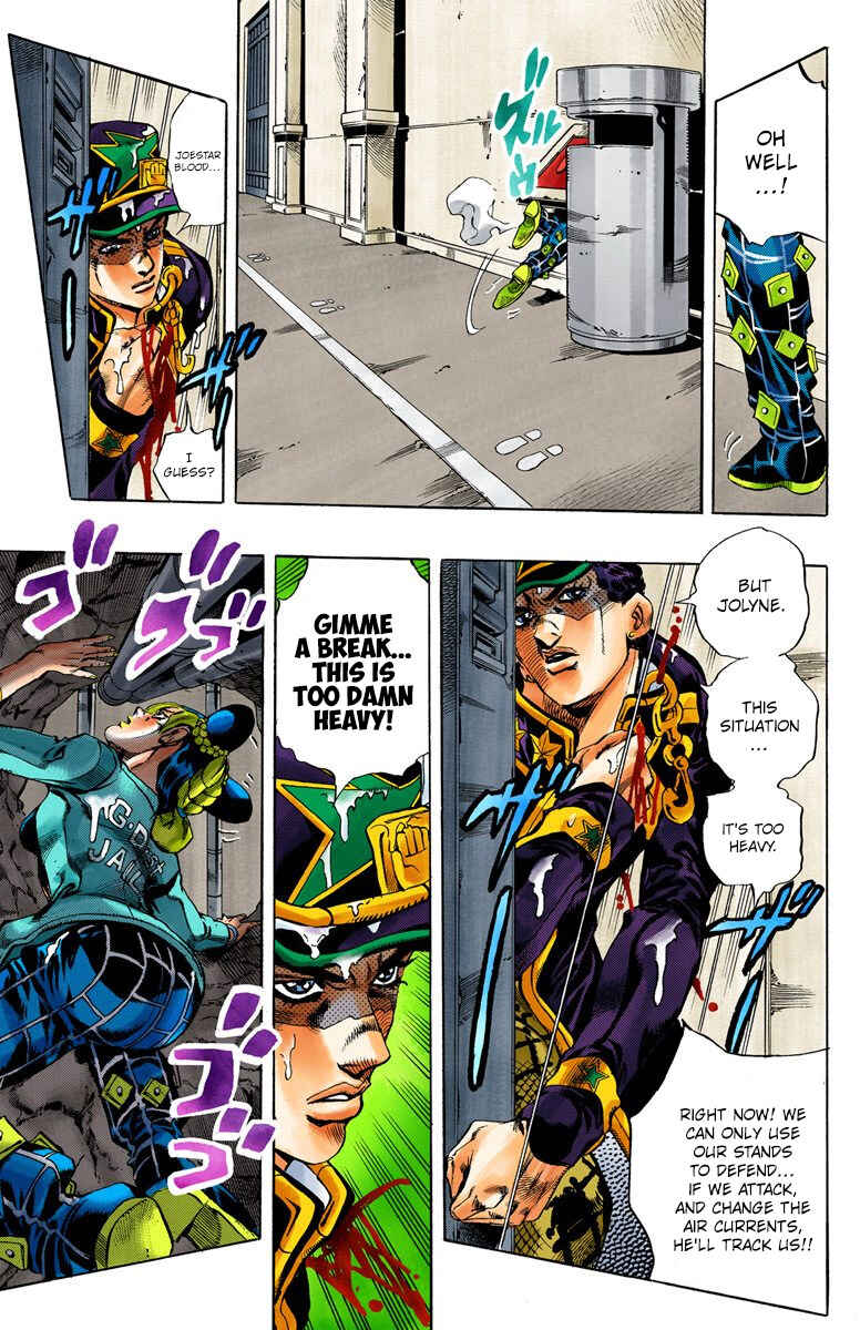 JoJo no Kimyou na Bouken: Part 6 - Stone Ocean Color-ban Chapter 15 - Page 7
