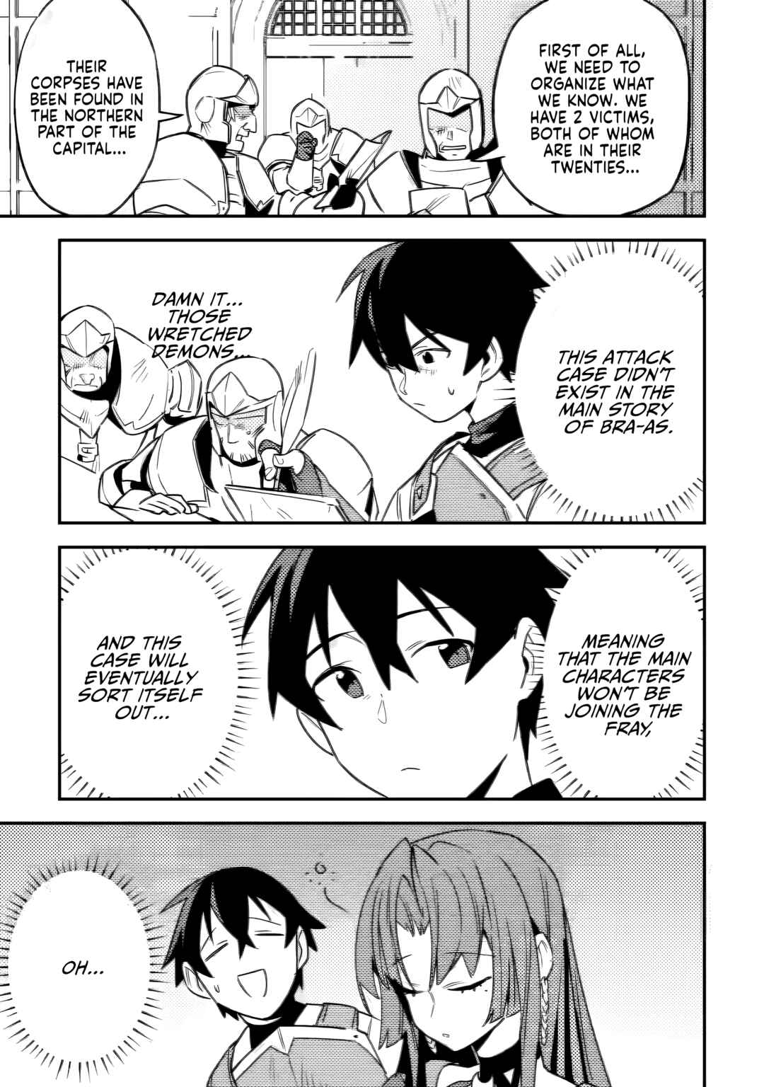 Game Chishiki de Saikyou ni Natta Mob Heishi wa, Shin no Jitsuryoku wo Kakushitai Chapter 5.2 - Page 3