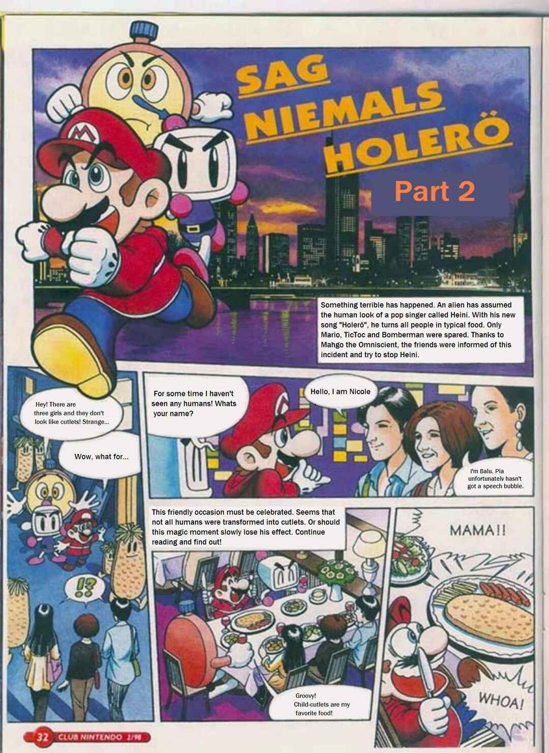 Club Nintendo Comics Chapter 2 - Page 1