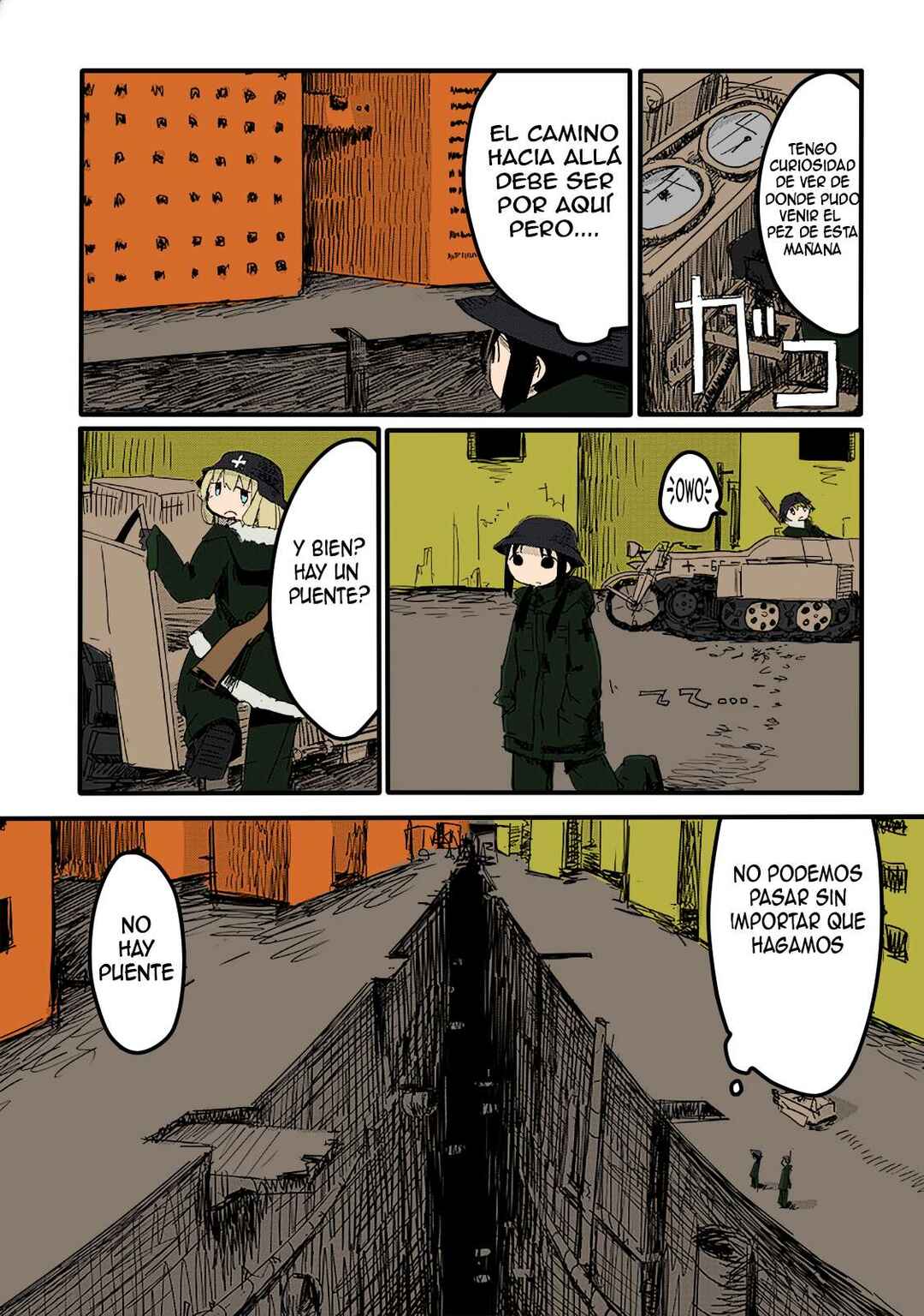 Shoujo Shuumatsu Ryokou (Fan Colored) Chapter 5 - Page 3