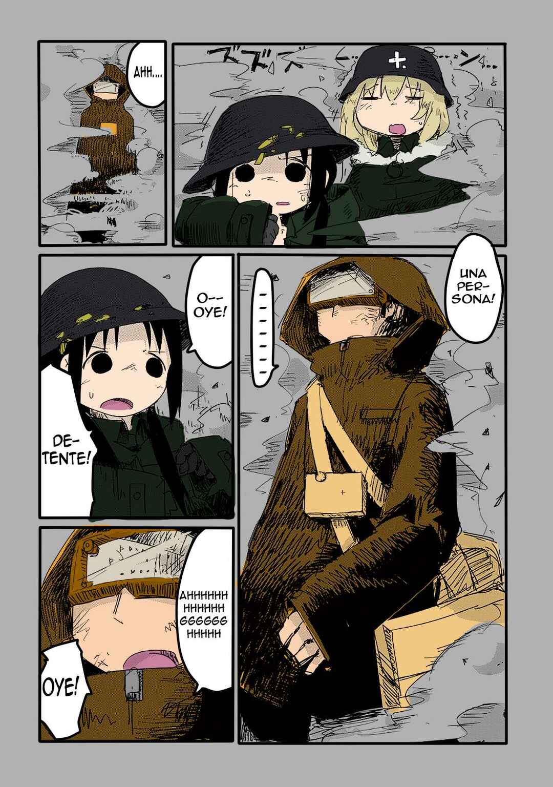 Shoujo Shuumatsu Ryokou (Fan Colored) Chapter 5 - Page 8