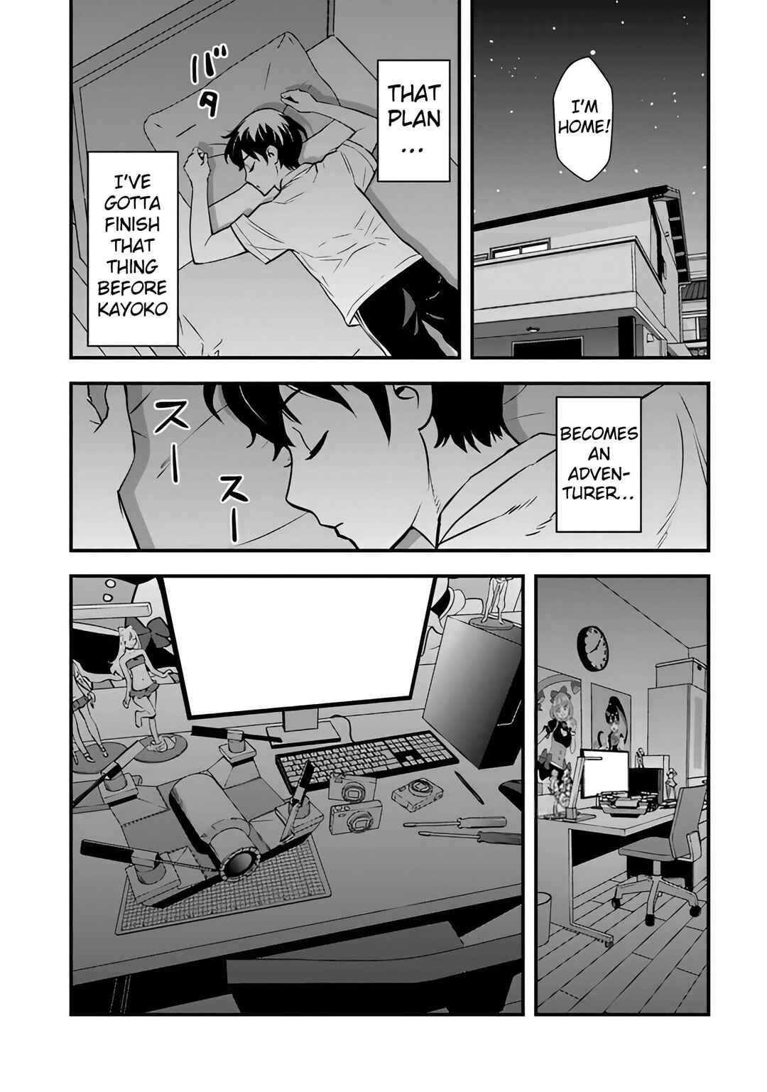 Isekai-gaeri no Yuusha wa, Dungeon ga Shutsugen Shita Genjitsu Sekai de, Influencer ni Natte Kane o Kasegimasu! Chapter 4 - Page 38