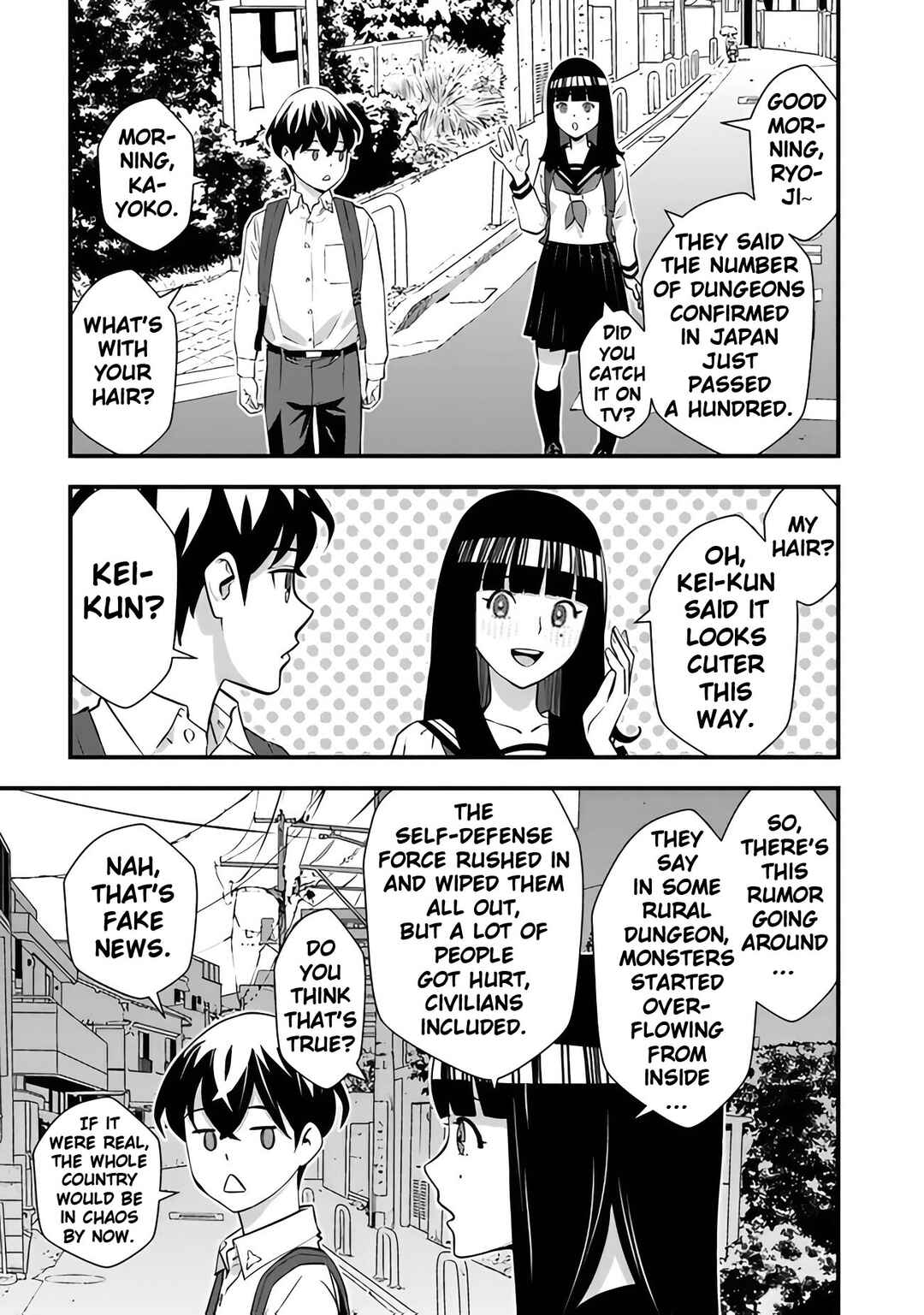Isekai-gaeri no Yuusha wa, Dungeon ga Shutsugen Shita Genjitsu Sekai de, Influencer ni Natte Kane o Kasegimasu! Chapter 4 - Page 39