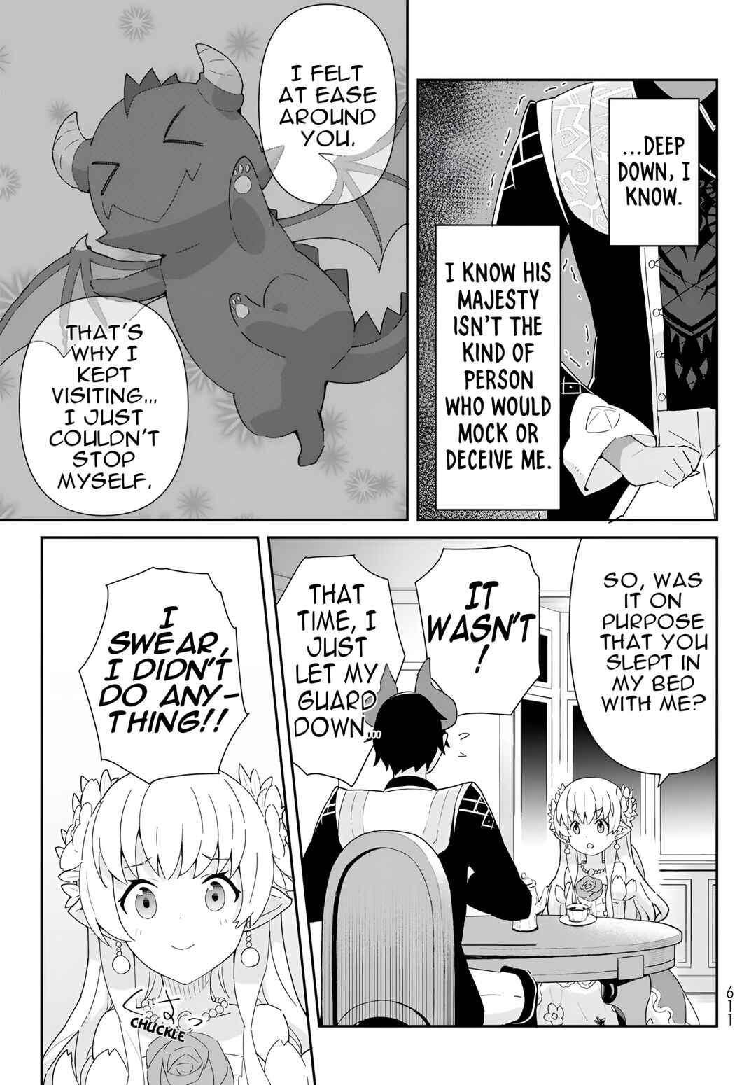 Reiketsu Ryuuou Heika no "Unmei no Tsugai" rashii Desu ga, Koukyuu ni Hikikomorou to Omoimasu Chapter 11.3 - Page 14
