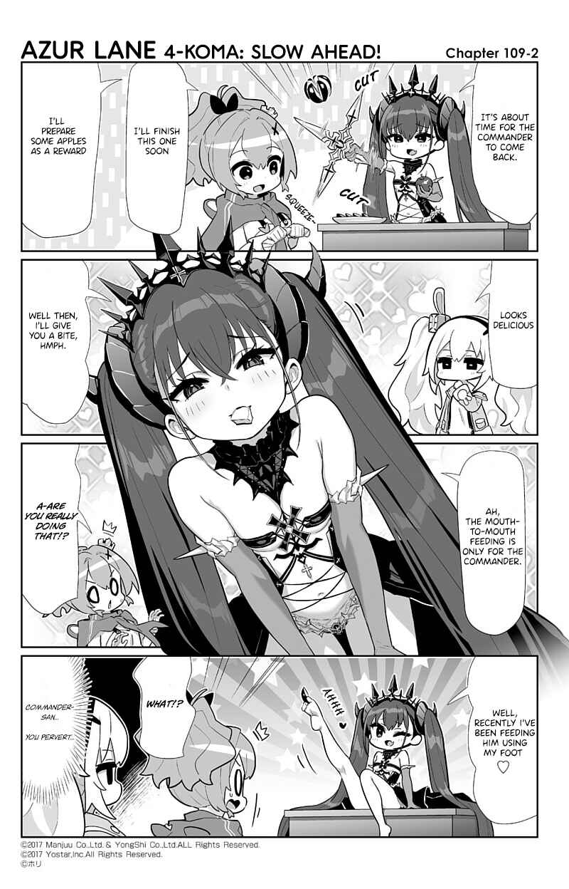 Azur Lane: Bisoku Zensin! Chapter 109 - Page 2