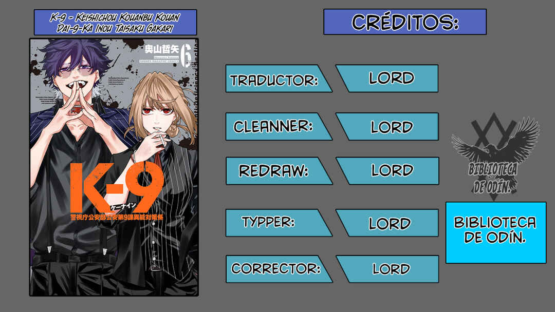 K-9: Keishichou Kouanbu Kouan Dai-9 Ka Inou Taisaku-gakari Chapter 57 - Page 1