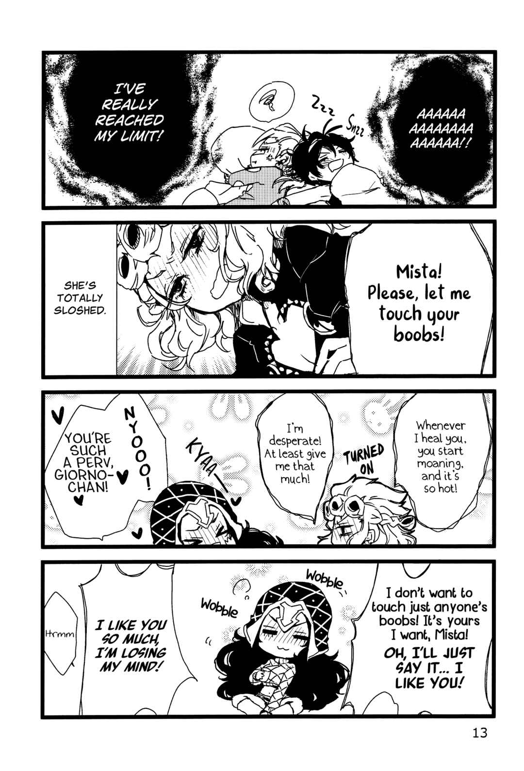 Jojo's Bizarre Adventure - Nyotayuri (Doujinshi) Chapter ? - Page 12