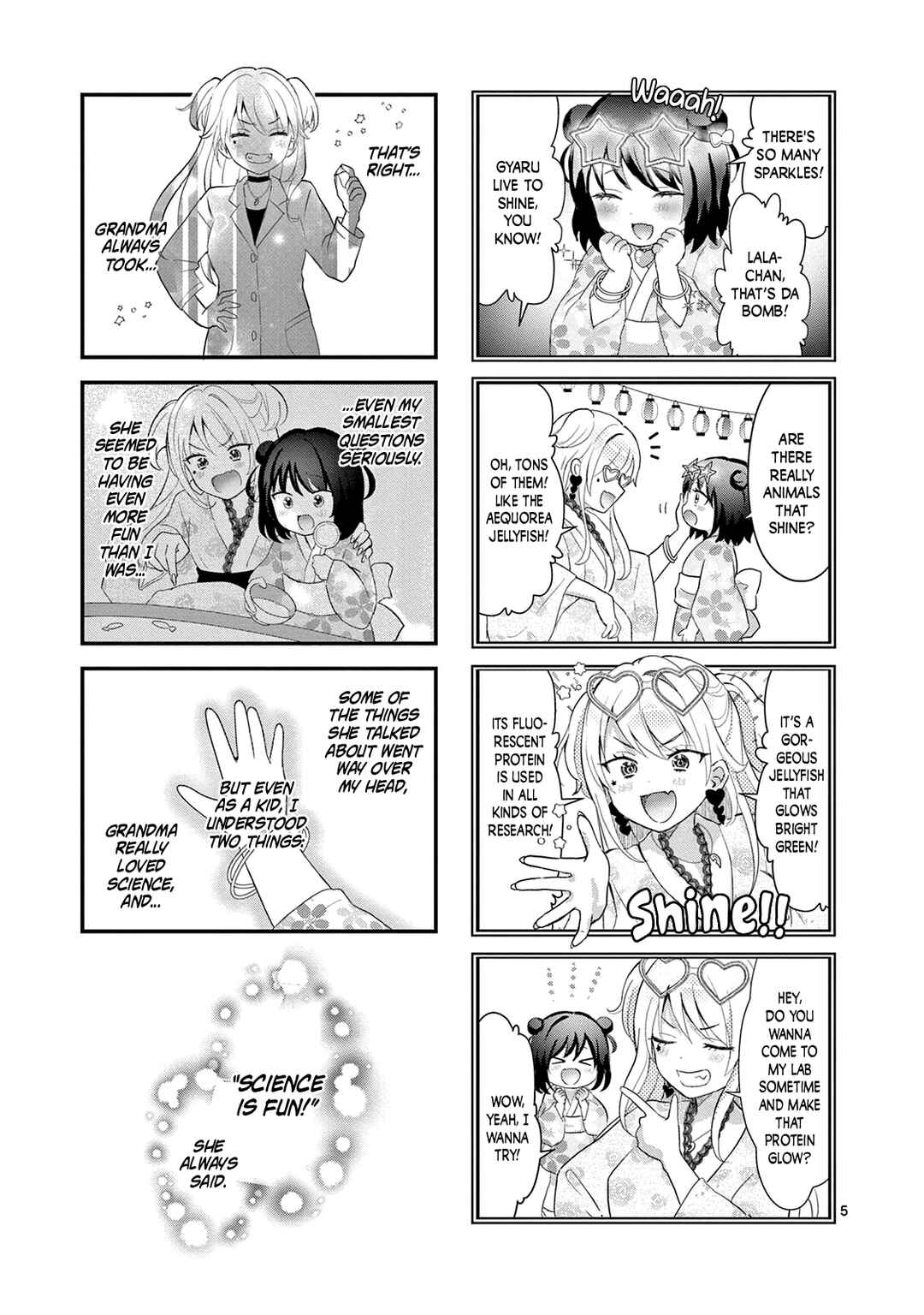 Lalalab☆ ~Gal to Kagaku to Seishun to!~ Chapter 9 - Page 6