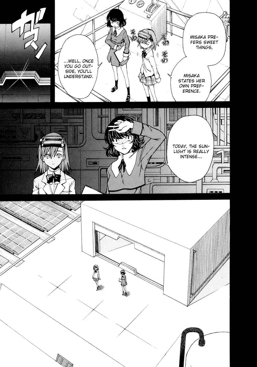 Toaru Majutsu no Index Gaiden: Toaru Kagaku no Railgun Chapter 25 - Page 11