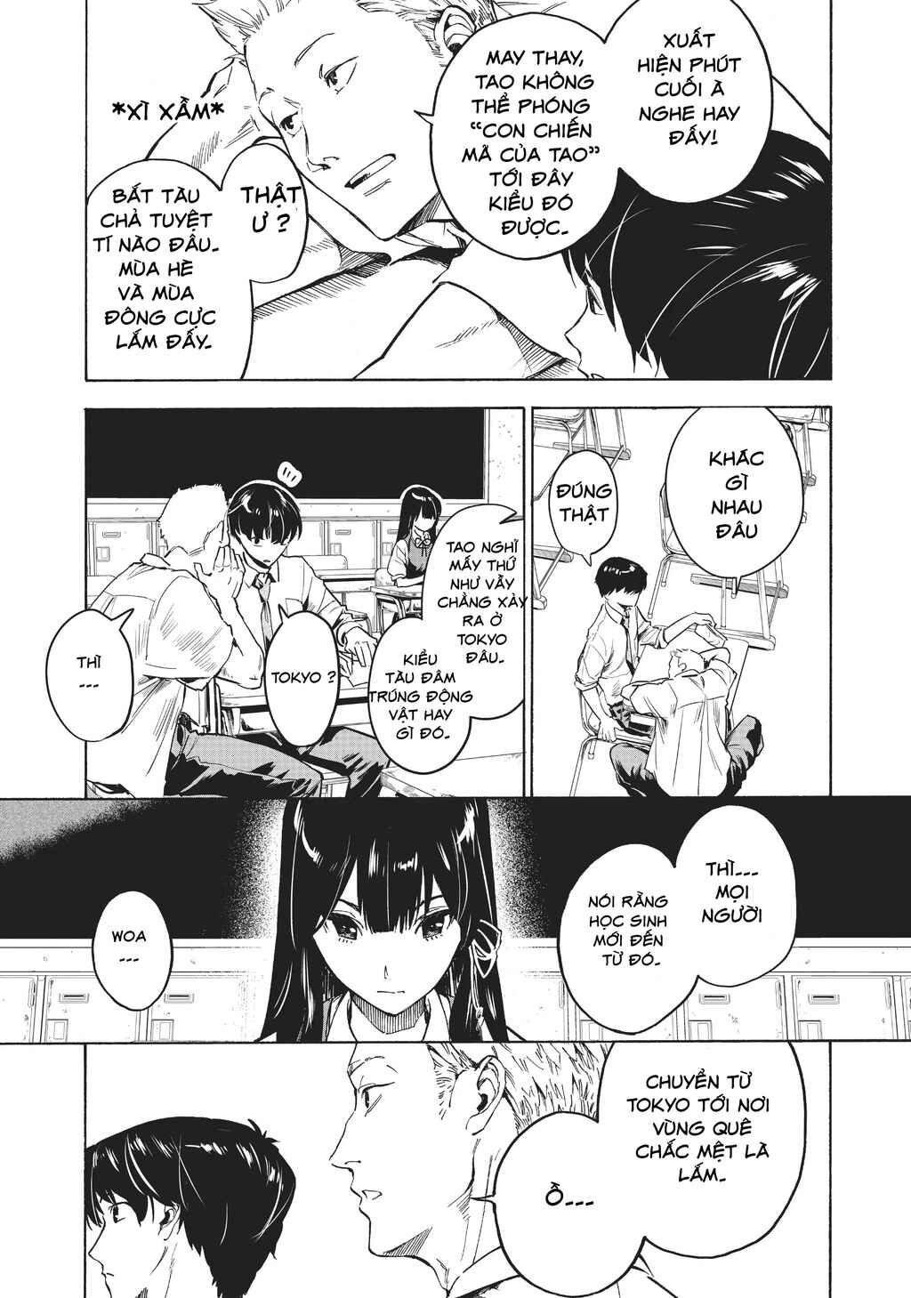 Natsu e no Tunnel, Sayonara no Deguchi Gunjou Chapter 1 - Page 11