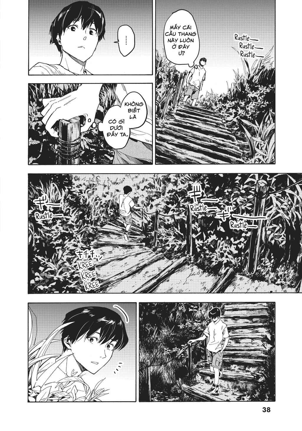 Natsu e no Tunnel, Sayonara no Deguchi Gunjou Chapter 1 - Page 38