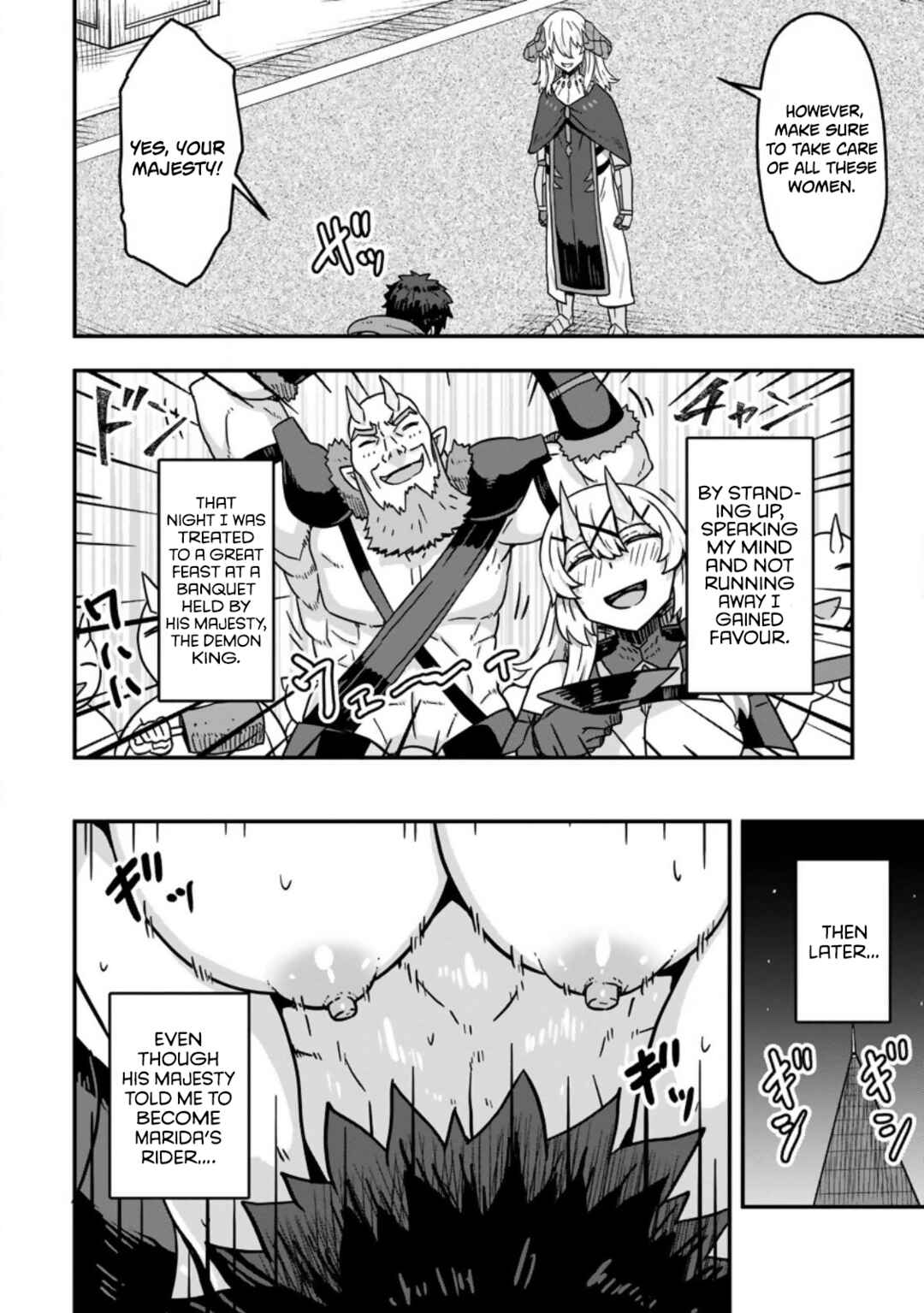 Isekai Saikyou no Yome desu ga, Yoru no Tatakai wa Ore no Hou ga Tsuyoi You desu - Chiryaku wo Ikashite Nariagaru Harem Senki Chapter 8 - Page 22