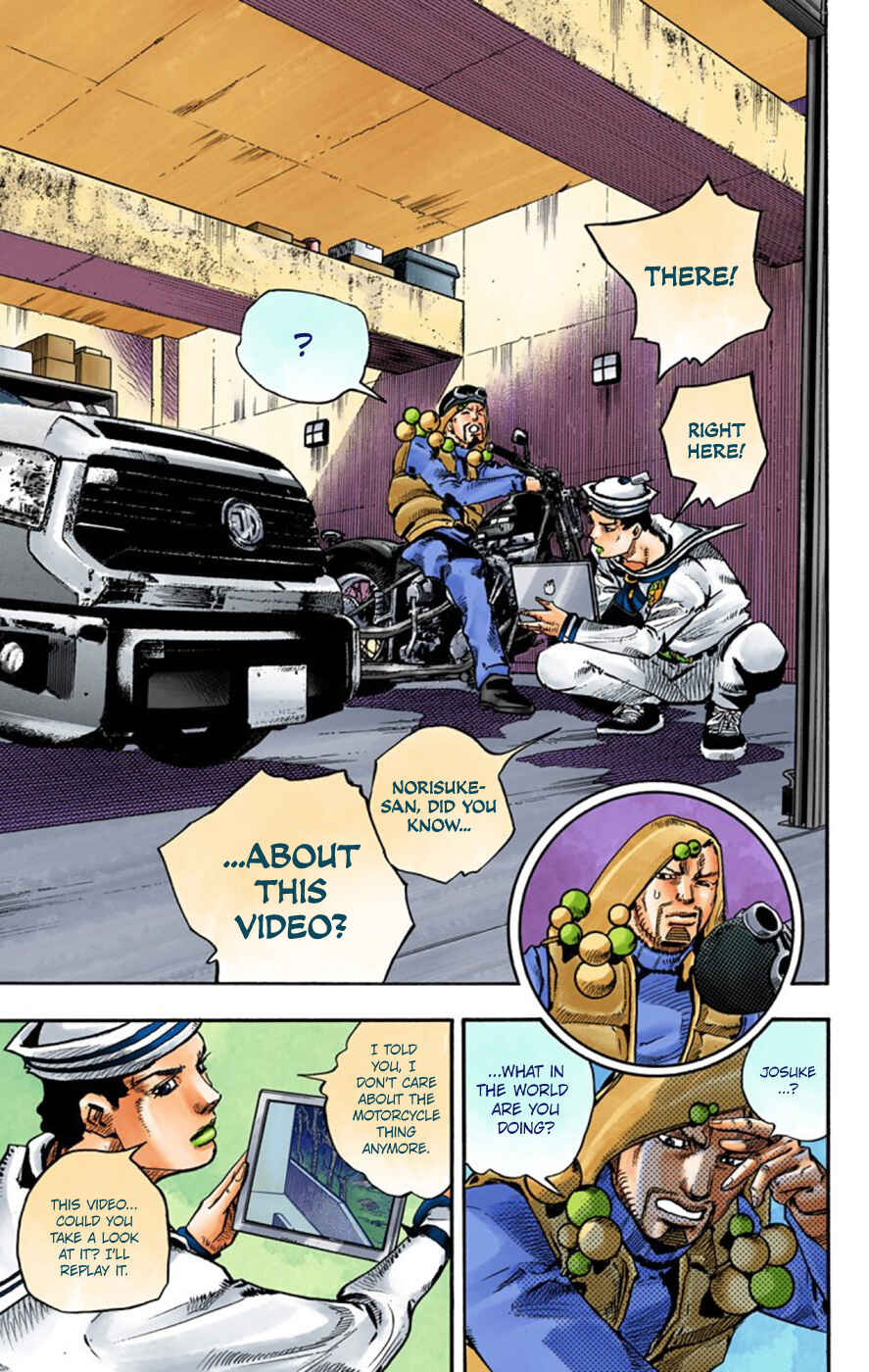 JoJo no Kimyou na Bouken: Part 8 - JoJolion Color-ban Chapter 59 - Page 11
