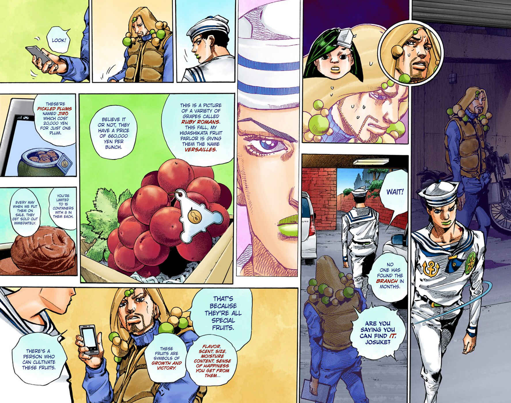 JoJo no Kimyou na Bouken: Part 8 - JoJolion Color-ban Chapter 59 - Page 22