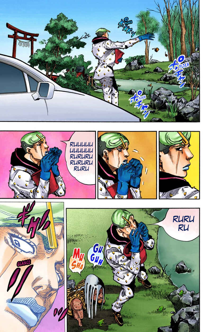 JoJo no Kimyou na Bouken: Part 8 - JoJolion Color-ban Chapter 59 - Page 34