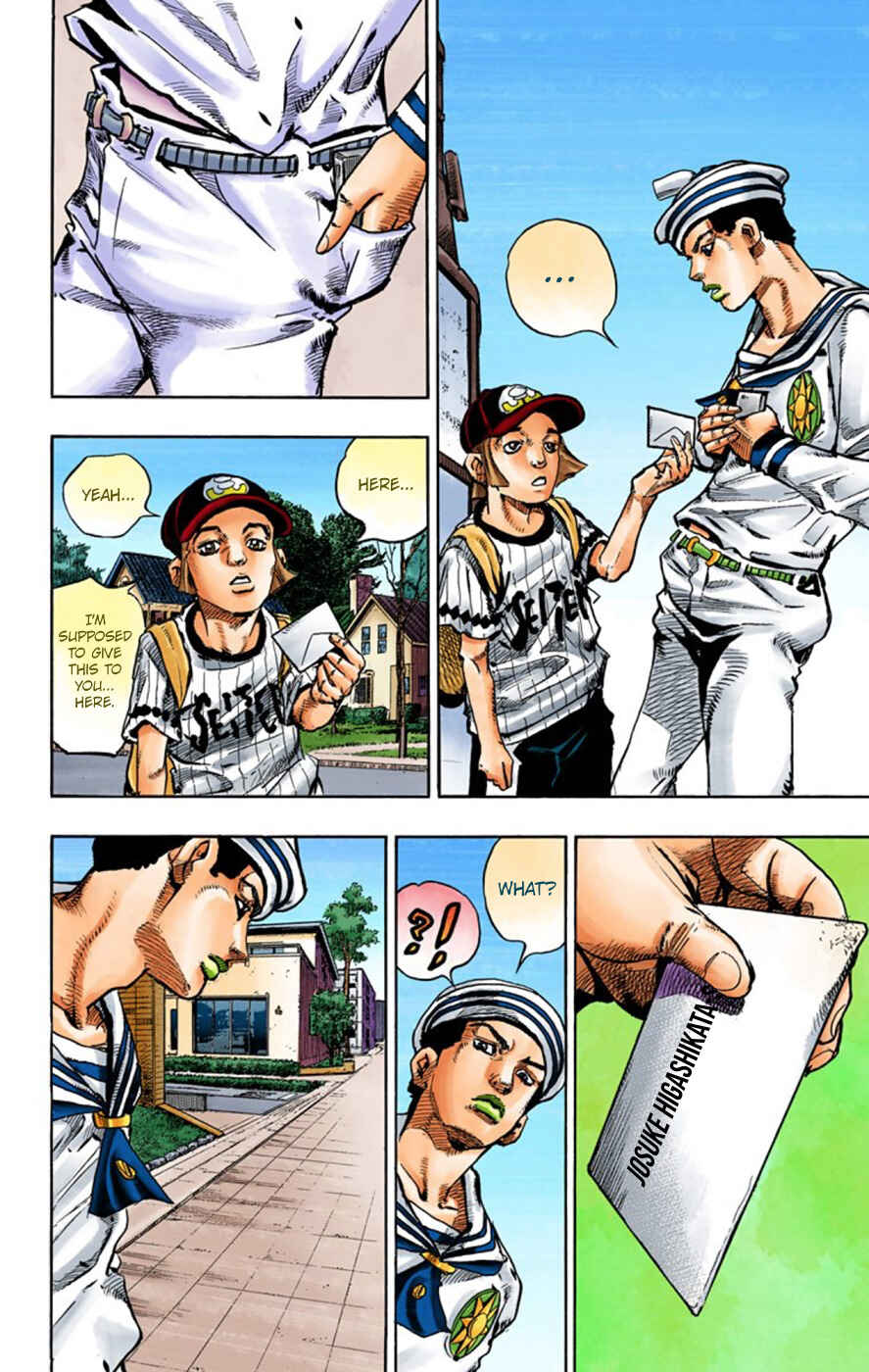 JoJo no Kimyou na Bouken: Part 8 - JoJolion Color-ban Chapter 59 - Page 39