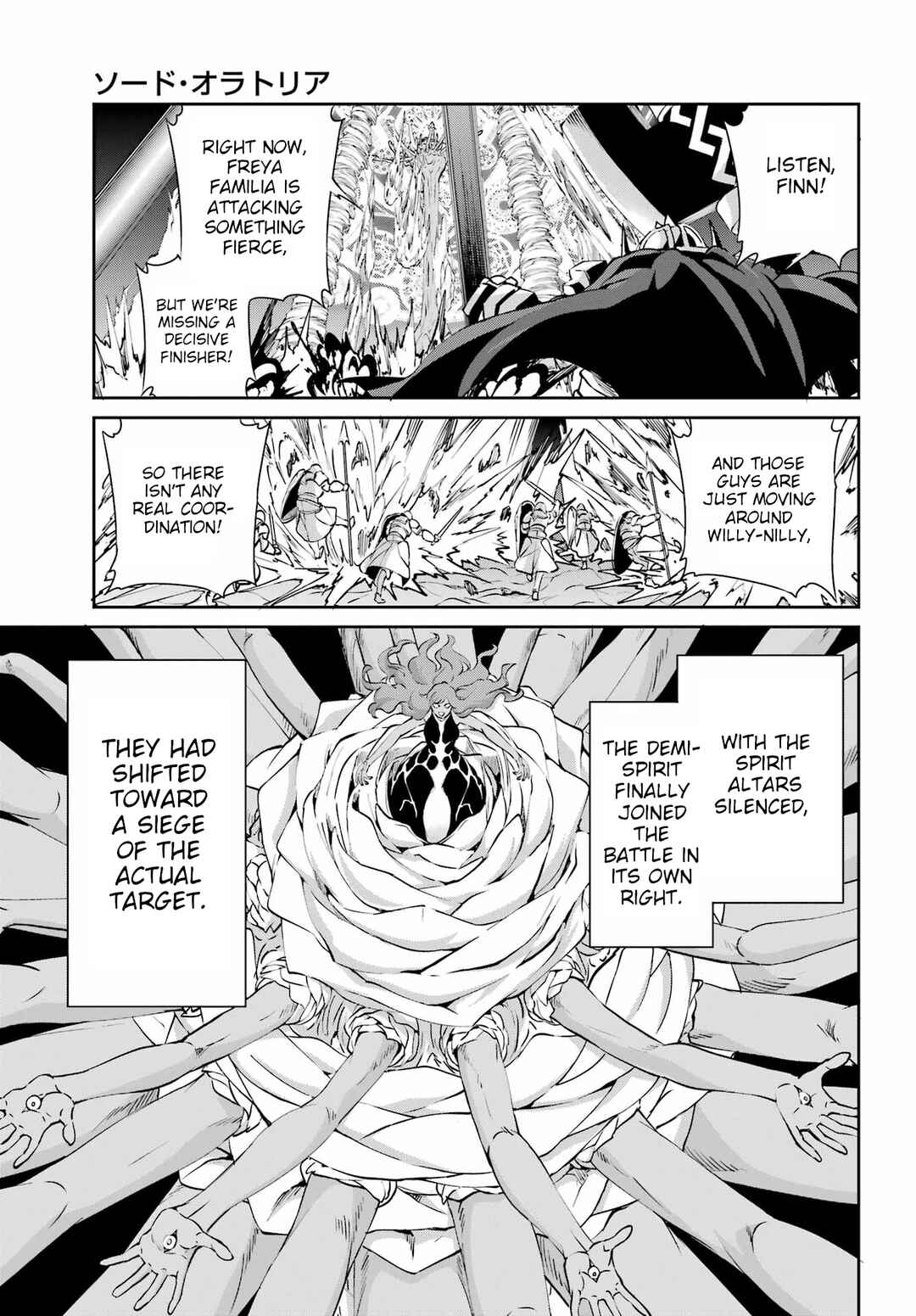 Dungeon ni Deai wo Motomeru no wa Machigatte Iru Darou ka Gaiden - Sword Oratoria Chapter 130 - Page 24