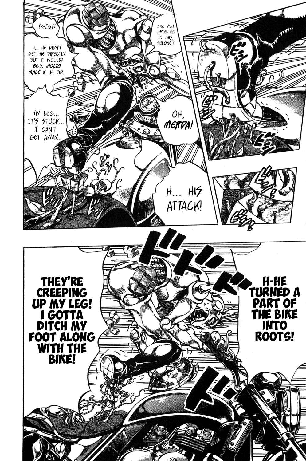 JoJo no Kimyou na Bouken: Part 5 - Ougon no Kaze Chapter 66 - Page 4